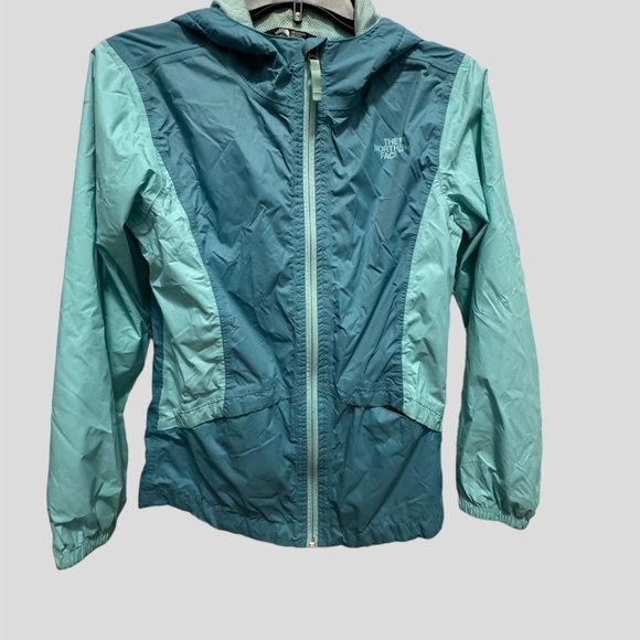 The North Face girl's windbreaker jacket with hood